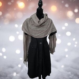 Loro Piana Baby Cashmere Blend Shawl, Scarf with Delicate Sequin Embellishment